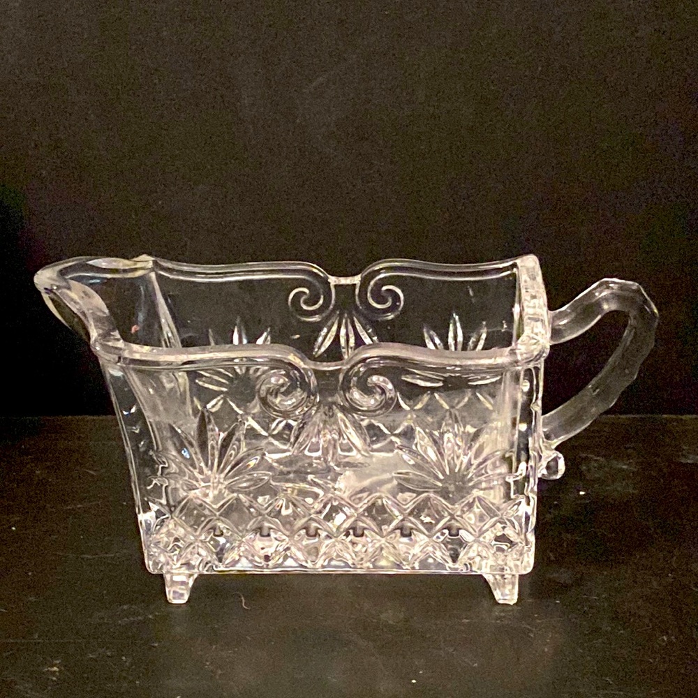 'Baroque' Creamer Cream Pitcher Shannon Crystal Designs Ireland Godinger